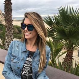 Audrina Patridge with blonde hair